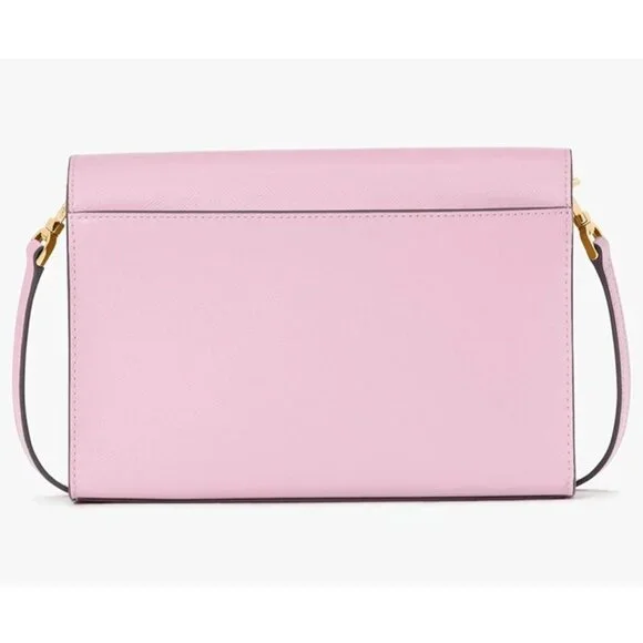 S Kate Spade Carson Convertible Crossbody Bag Pink Leather WKR00119 NWT $299 - Picture 4 of 9